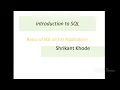 Learn Sql Day 1 Intro to Sql Sql Journey With Shrikant