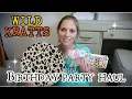 BIRT AY PARTY DECOR HAUL WILD KRATTS HOBBY LOBBY TARGET AMAZON RACHEL LEE AT HOME