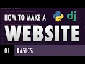 How to make a website with Python and Django - BASICS E01