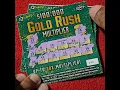 Lagu $100k Gold Rush Multiplier FL Lottery Scratch Tickets x 3 #shorts #lottery #lotto #scratchoffs #luck