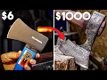 I Forged a $6 Hardware Store Axe Into a $1000 Damascus Axe