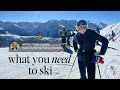 Ski Trip Packing List What to Pack for Skiing in Europe