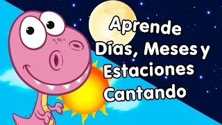 días, meses y estaciones con canciones infantiles