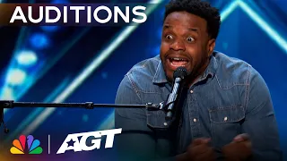 hilarious comic barry brewer talks black church music auditions agt 2023