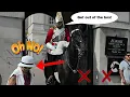 Download Lagu GET BACK!❌️ She stepped inside the box and then got told off by the King's Guard!