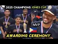 Download Lagu Awarding Jones Cup 2025! Champion Philippines!! 🇵🇭🏀 Historic Back 2 Back Crown! Masaya si Roberson!
