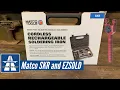 Matco Cordless Soldering Iron and EZSOLD Holder