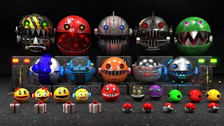 Download PACMAN VS ROBOT MONSTER PACMAN A COLLECTION OF THE ADVENTURES OF MRS. PACMAN @AyotaTepac MP3
