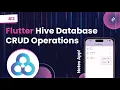 Flutter Hive Database CRUD Operations - Notes App
