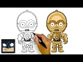 How To Draw C3PO Star Wars