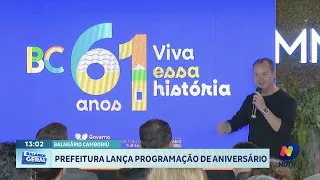 Balneário Camboriú prepara festa especial de aniversário