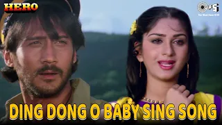 Download Ding Dong O Baby Sing Song | Hero | Jackie | Meenakshi | Anuradha Paudwal | Manhar | 80' Hindi Hits MP3