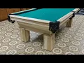 The Olhausen Billiards Southern pool table