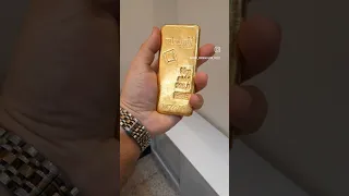 شمش عیار ۲۴ سویسی طلای ممقانی دندنها