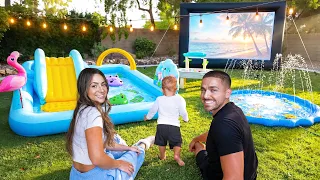Surprising Our Son With His First Pool Day🥹