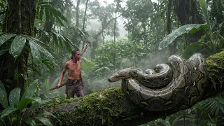 Aku Menemukan ular piton raksasa di hutan sulawesi | Eps.9 paman bara