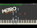 Metro Last Light - Into Sunset Piano Tutorial
