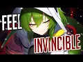 Lagu Nightcore - Feel Invincible (But it hits hard) (Lyrics)