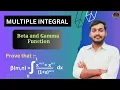 Beta and Gamma Function Problem Multiple Integral Engineering Mathematics Mathematics Education