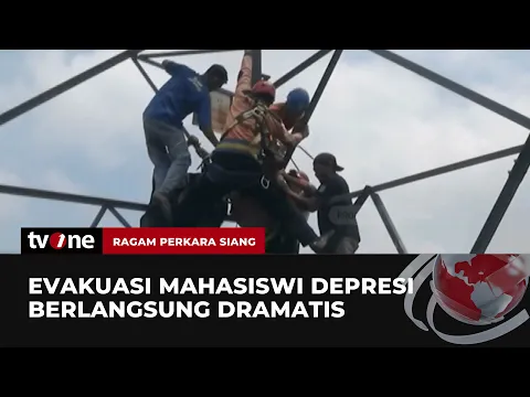 Mahasiswi Alami Depresi dan Nekat Panjat Sutet, Evakuasi Berlangsung Dramatis