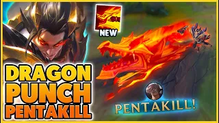 *NEW SKIN* SETT HAS A NEW DRAGON PUNCH THAT GOT ME A PENTA - BunnyFuFuu | League of Legends