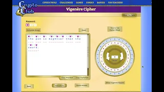 Vigenere Cipher - Code Busters