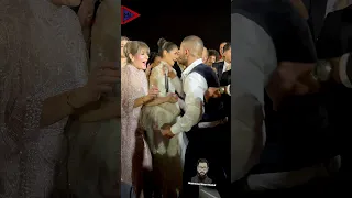 ليلي زاهر ترقص مع والدتها وتغني وسع وسع مع عريسها هشام جمال واحمد سعد 