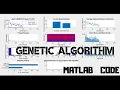 GENETIC ALGORITHM USING OPTIMTOOL MATLAB TUTORIALS