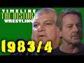 TIMELINE WRESTLING Don Muraco 1983 Roddy Piper 1984