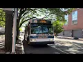 MTA Bus on the Q41 to Jamaica 165 St Bus Terminal at Jamaica Center