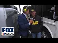 Michael Waltrip grid walk at Bristol