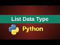 List Data Type in Python How to use List Type Examples of List Data Type