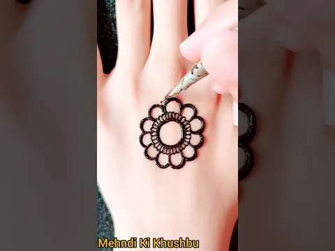 Download MP3 Flower tikki mehndi design ❤️ | Eid mehndi design | #henna #shorts