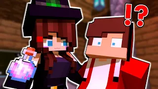 MAIZEN : JJ’s Sister Turned into a WITCH?! - Minecraft Animation JJ & Mikey