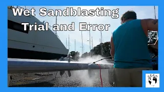 Racing the change of season to prep the mast for paint. Episode 36 #refit