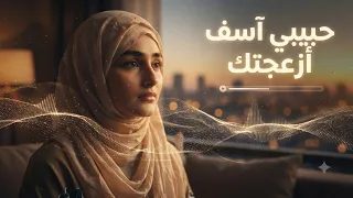 حبيبي اسف ازعجتك   بصوت أنثوي      غناء     إعادة غناء بالذكاء الاصطناعي  اغاني         دندنها