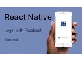 React Native - Login with Facebook