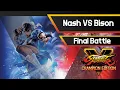SFV CHAMPION EDITION - Nash VS M.Bison Final Battle Theme