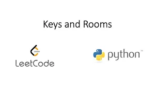 Leetcode - Keys and Rooms Python