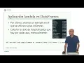 Pandas Expresiones lambda en DataFrames UPV