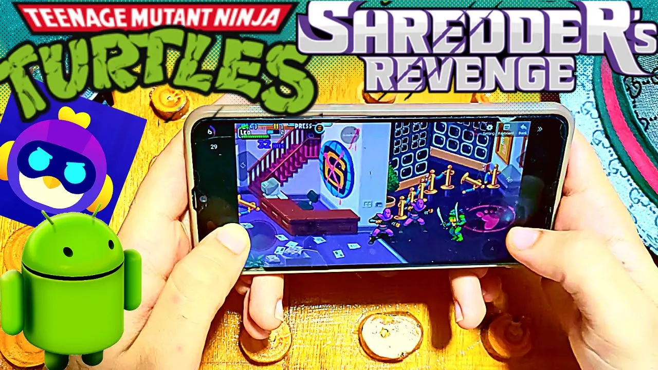 Teenage Mutant Ninja Turtles Shredder's Revenge Android Gameplay - Chikii App - Mobile 2022