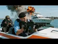 Download Lagu 2025 Action Movie! Yacht Turns Into War Zone as SWAT and Drug Cartel Exchange Fire Going Full Combat