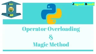 Operator Overloading Magic Method Python tutorial