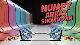 Python NumPy Tutorial - Copy Array vs View Array Part 85