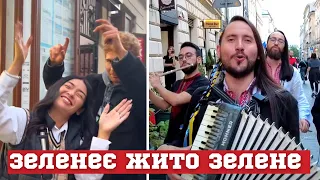 Foreigners Do Not Hold Back Their Emotions For This Ukrainian Song GREEN RICE IS GREEN Los Ya 