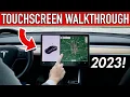 Tesla Touchscreen FULL WALKTHROUGH 2023 IN DEPTH