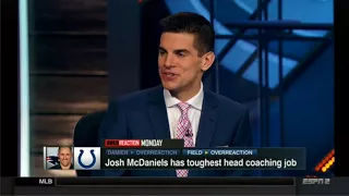 Hired Chiefs OC Matt Nagy as gead coach