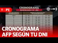 AFP Retirement Plan 2025 Dates by DNI already published First Edition Peru News