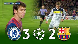 من الذاكرة برشلونة X تشيلسى ذهاب وإياب نصف النهائى موسم 2011 2012 عصام الشوالى رؤوف خليف يوسف سيف 