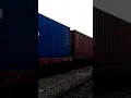 Lagu High Speed Container Goods Train in Pakistan #containertrain #goodstrain #freighttrain